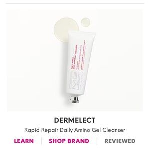 New Dermelect Rapid Repair Daily Amino Gel Cleanser